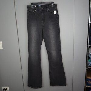 GAP Women's Flare Jeans - Dark Gray